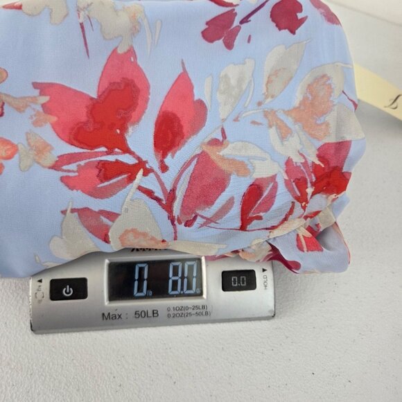 Eliza J Womens Blue Moon Floral Ruffled Asymmetrical Hem Dress Size 8 Fairycore - Picture 12 of 12